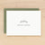 Autumn personalized stationery branch for women