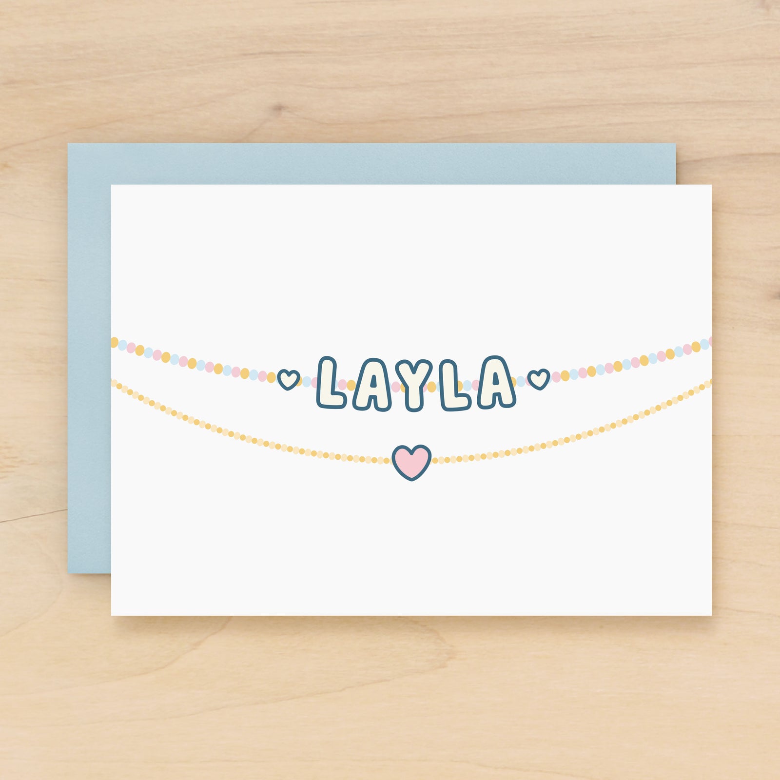 Bead Personalized Stationery