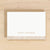 Bevel personalized stationery modern stripe