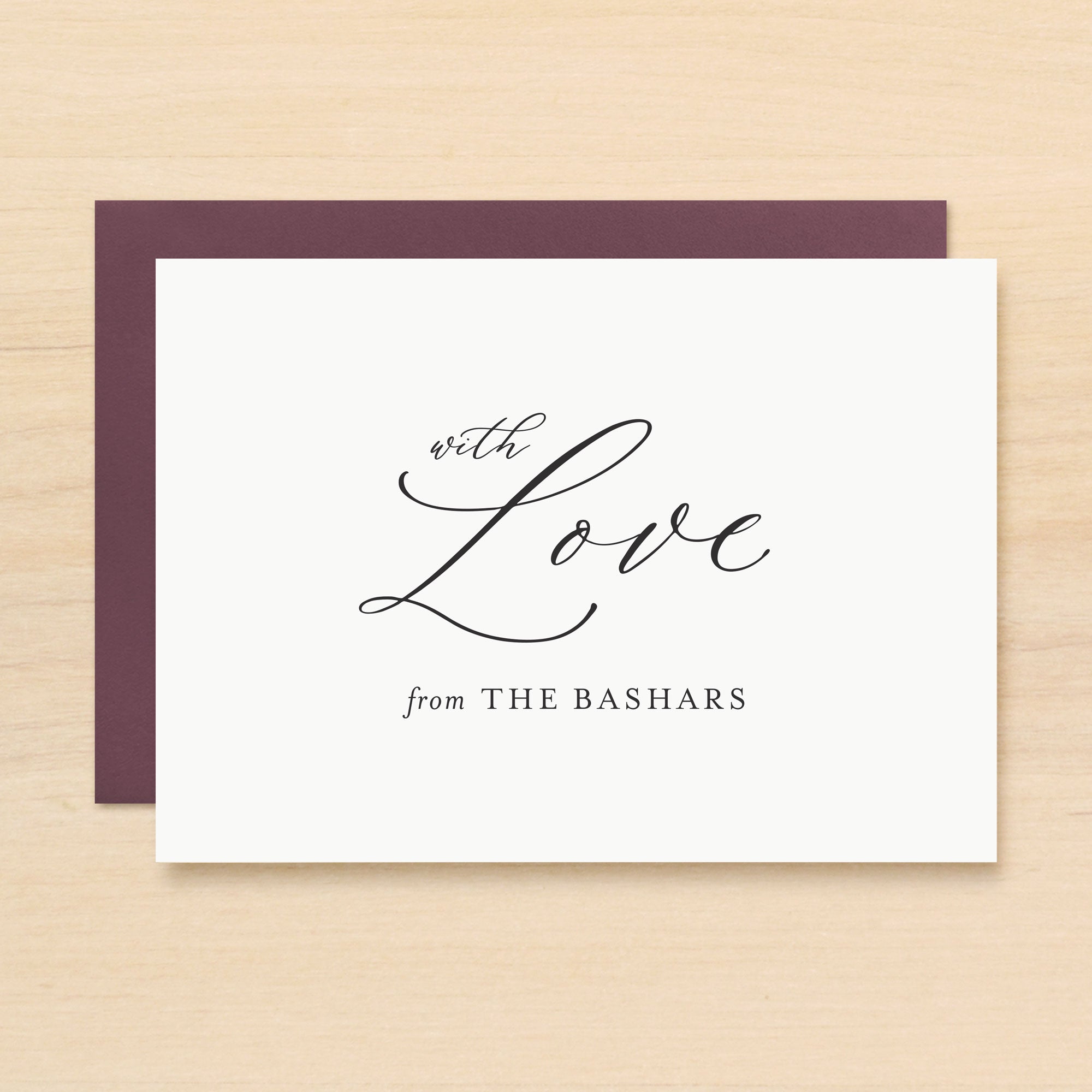 Bliss Personalized Stationery