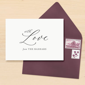 Bliss Personalized Stationery