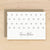 Blot personalized stationery modern polka dot