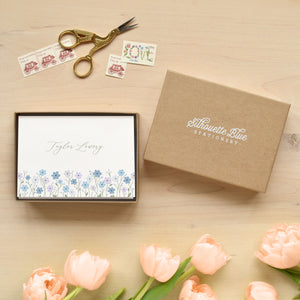 Bluebell Personalized Stationery