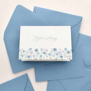 Bluebell Personalized Stationery
