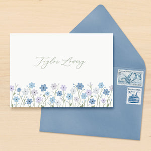 Bluebell Personalized Stationery