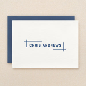 Blueprint Personalized Stationery