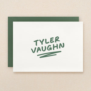 Bolt Personalized Stationery