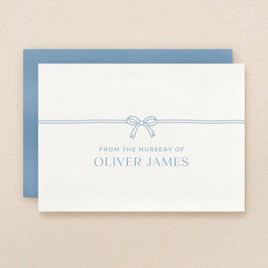 Bow Nursery Personalized Stationery