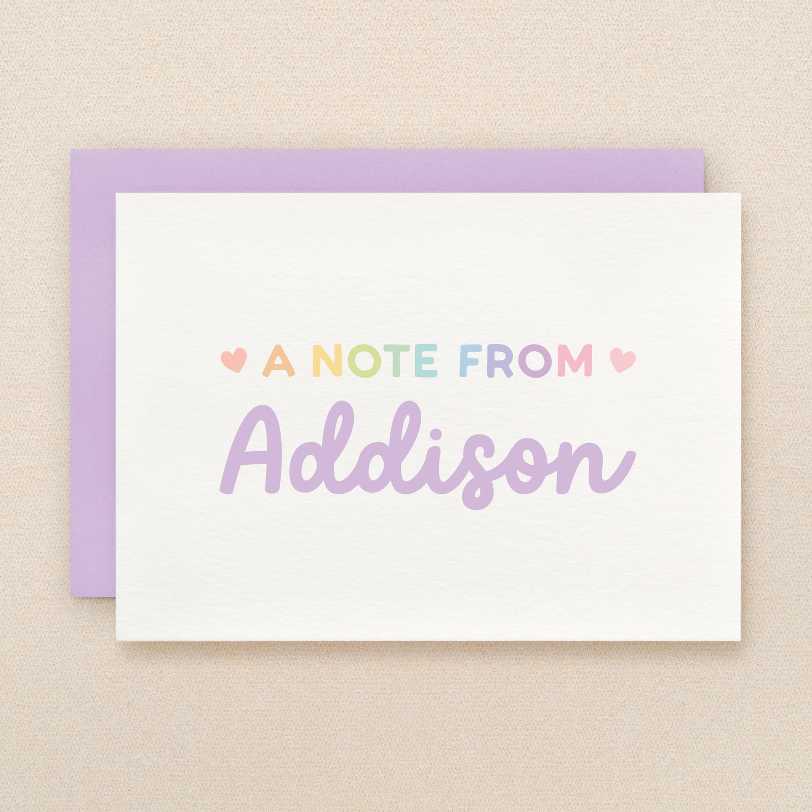 Bright Personalized Stationery