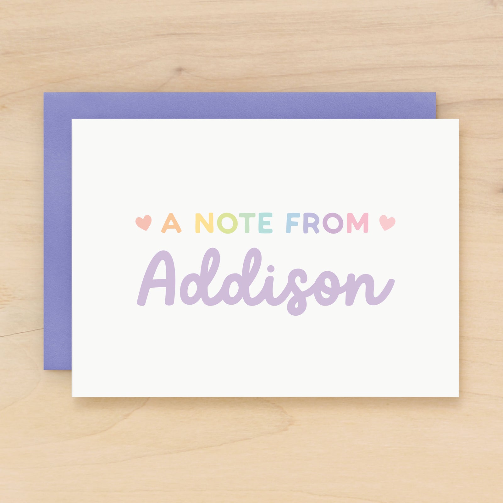 Bright Personalized Stationery