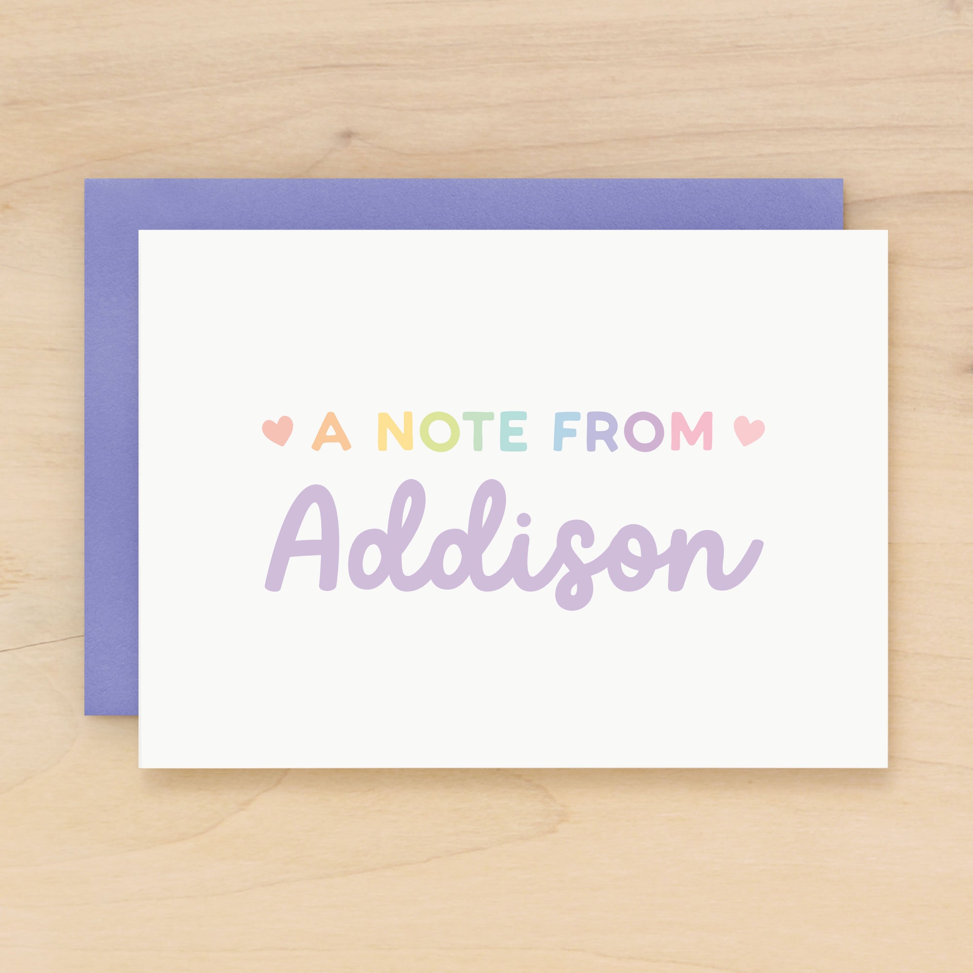 Bright Personalized Stationery