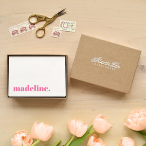 Byline Personalized Stationery