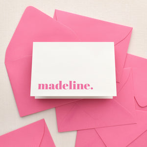 Byline Personalized Stationery