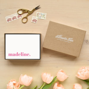 Byline Personalized Stationery