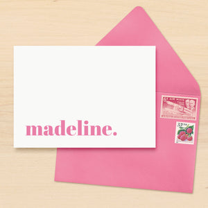 Byline Personalized Stationery