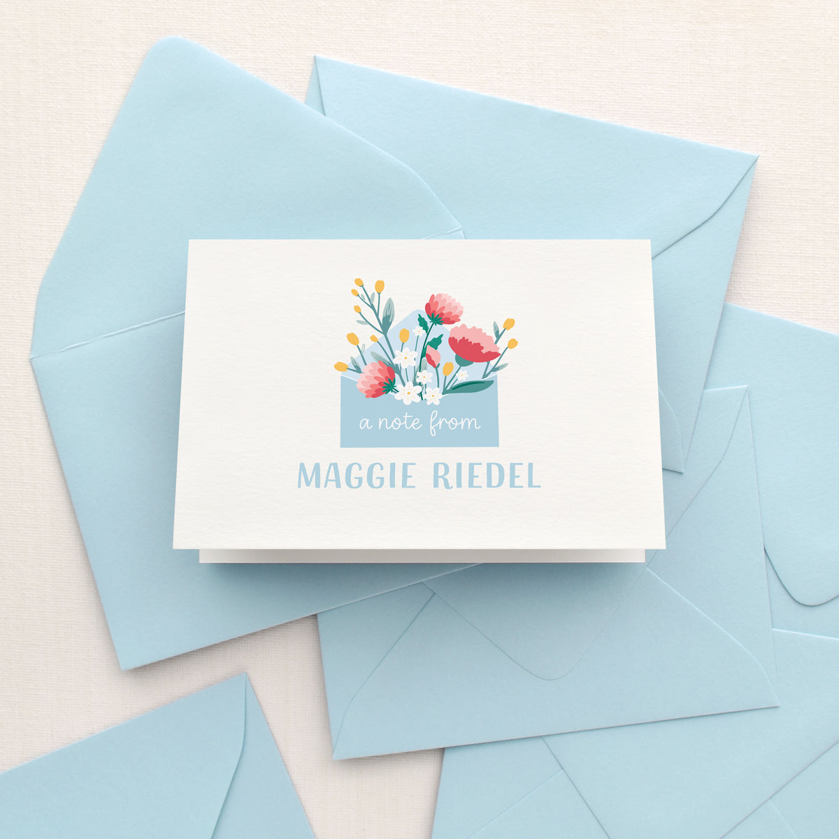 Cheerful Personalized Stationery