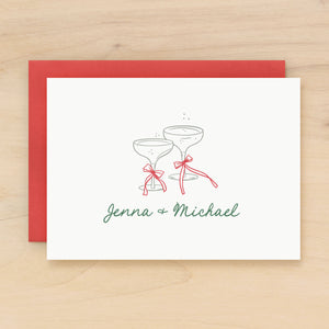 Coupe Holiday Personalized Stationery