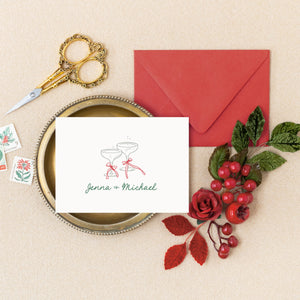 Coupe Holiday Personalized Stationery