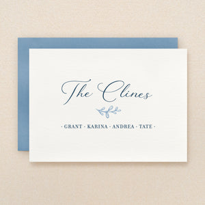 Court Family Personalized Stationery