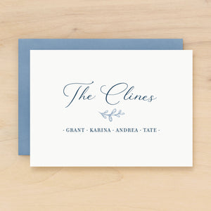 Court Family Personalized Stationery
