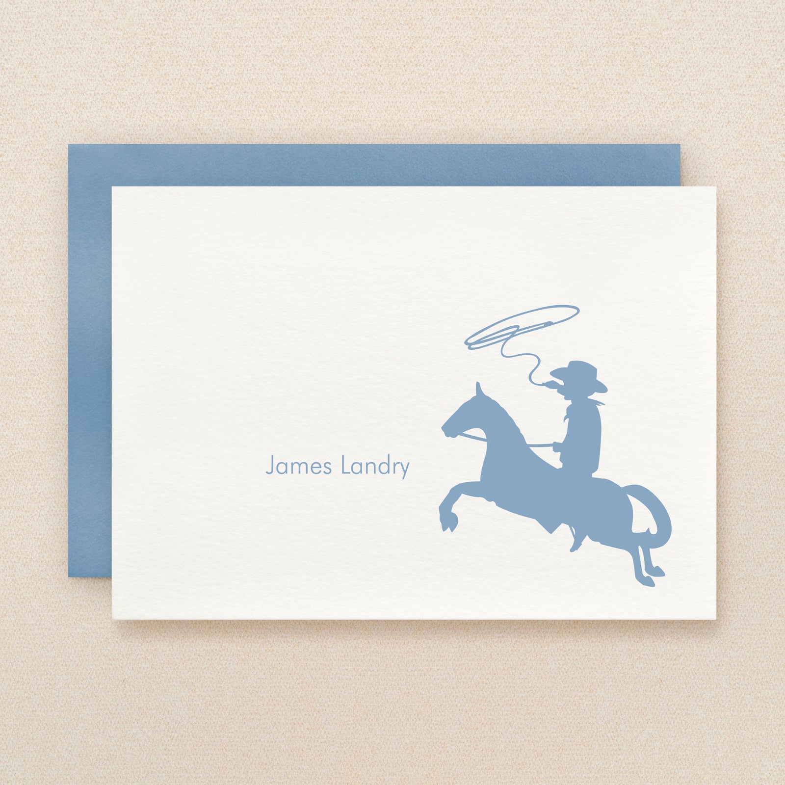 Cowboy Personalized Stationery