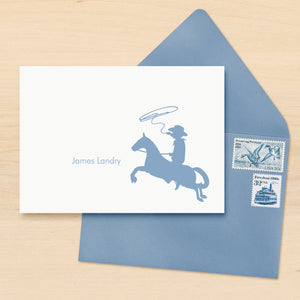 Cowboy Personalized Stationery