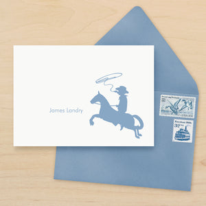 Cowboy Personalized Stationery