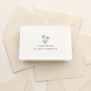 Daisy Personalized Stationery