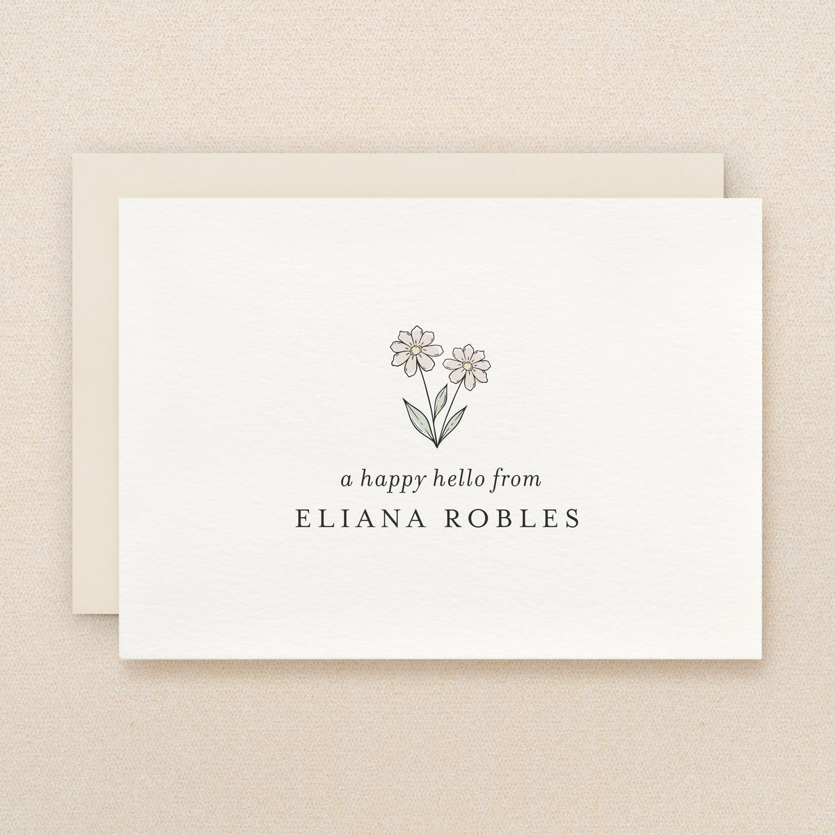 Daisy Personalized Stationery