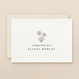 Daisy Personalized Stationery