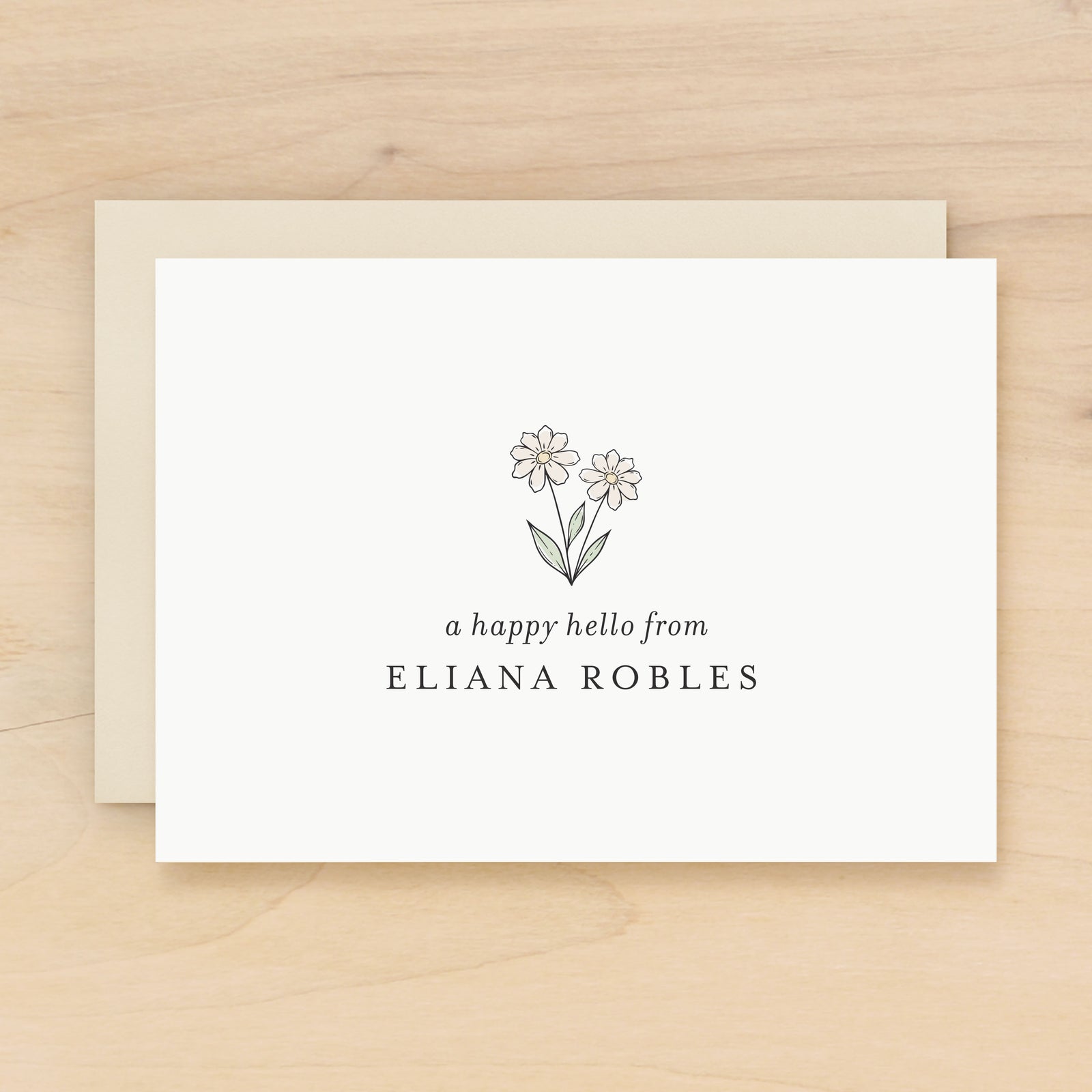Daisy Personalized Stationery