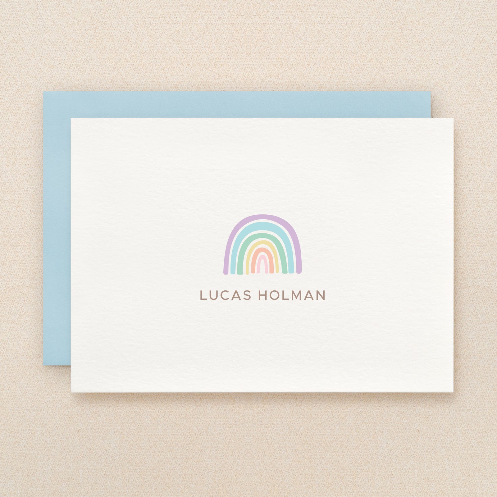 Daydream Baby Boy Personalized Stationery