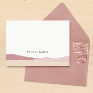 Desert Personalized Stationery