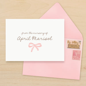 Dimple Personalized Stationery