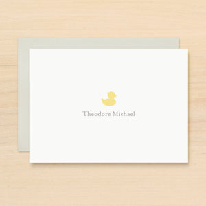 Duckie Personalized Stationery