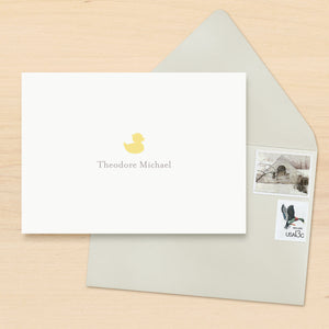 Duckie Personalized Stationery