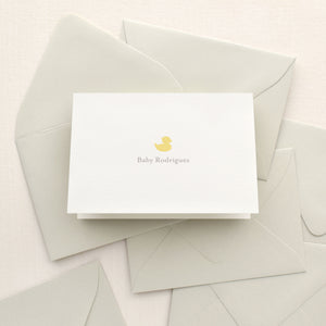 Duckie Personalized Stationery