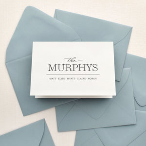 Ease Family Personalized Stationery