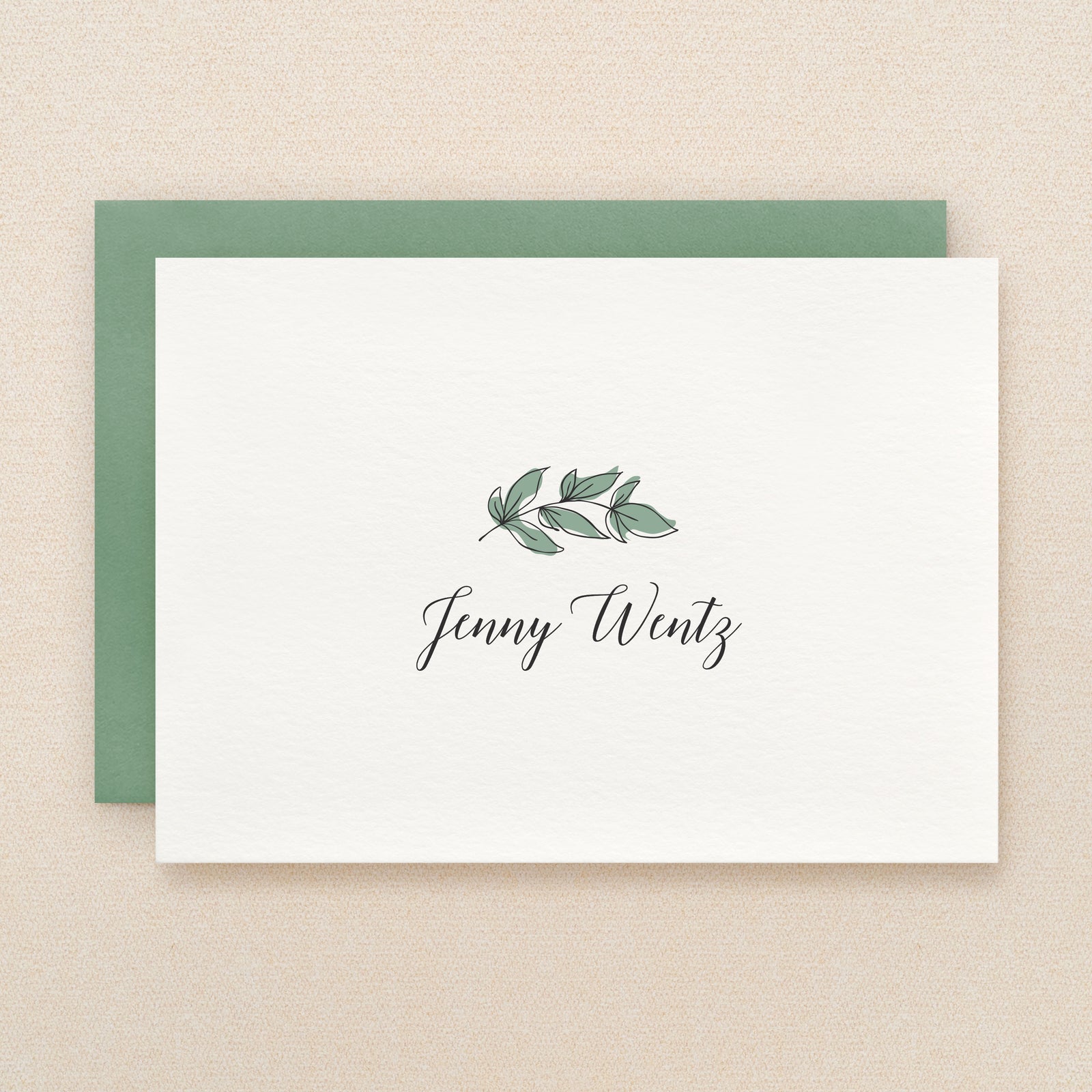 Elm Personalized Stationery