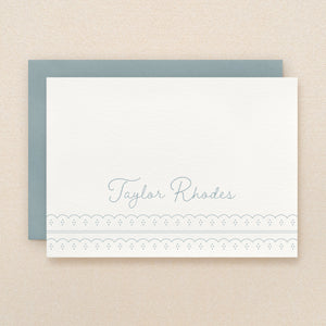 Eyelet Personalized Stationery