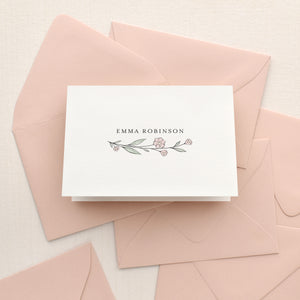 Fleur Personalized Stationery