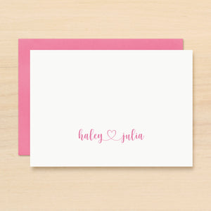 Flirt Personalized Stationery