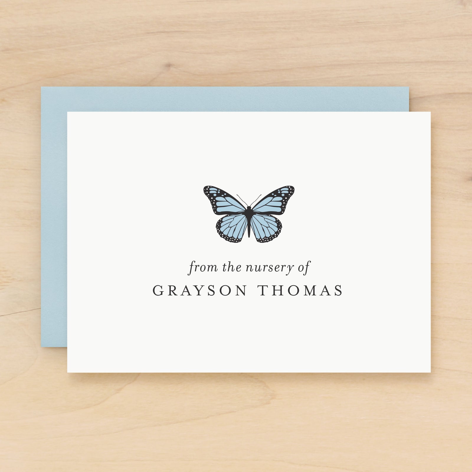 Flutter Nursery Personalized Stationery