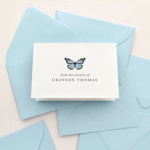 Flutter Nursery Personalized Stationery