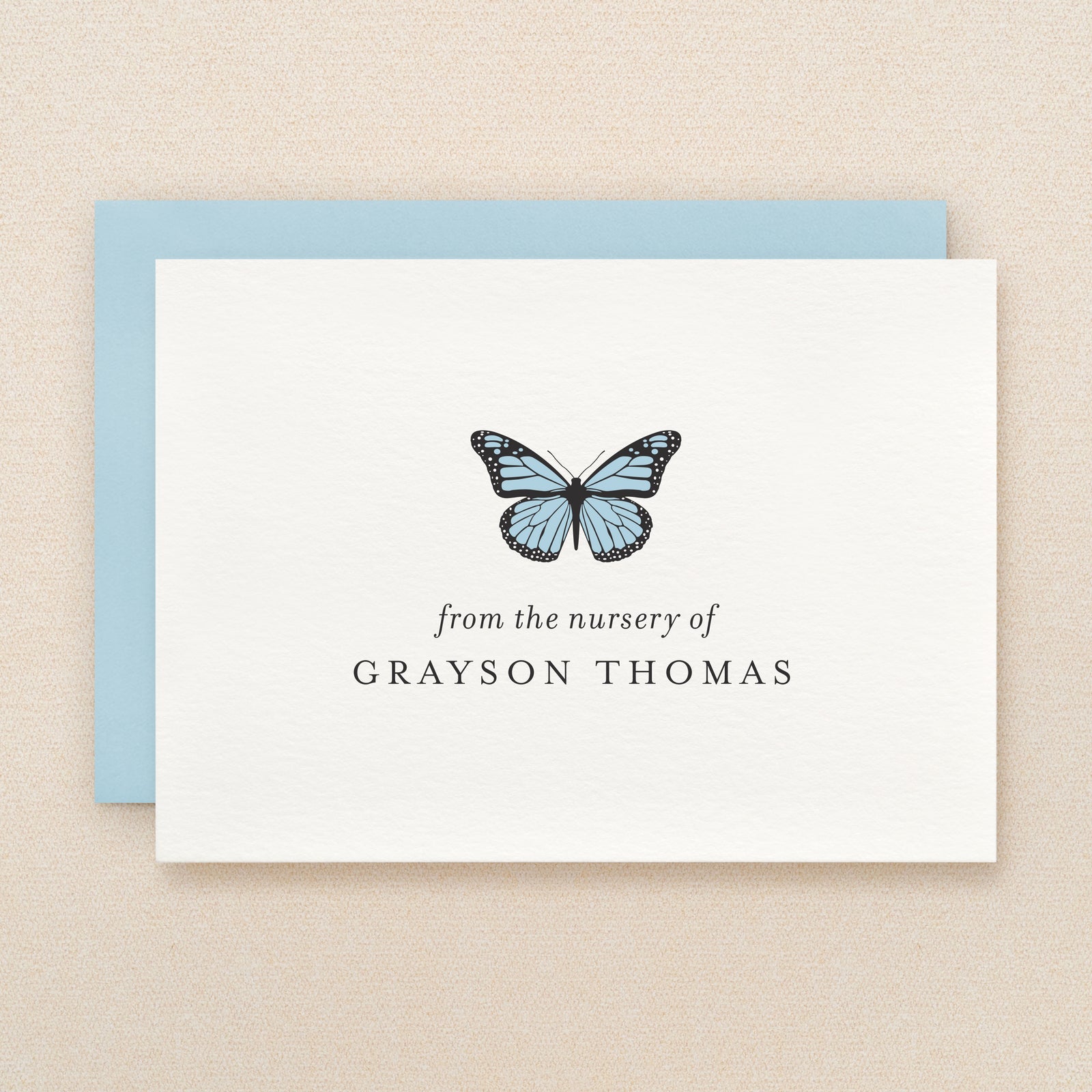 Flutter Nursery Personalized Stationery