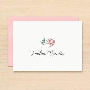 Garden Personalized Stationery