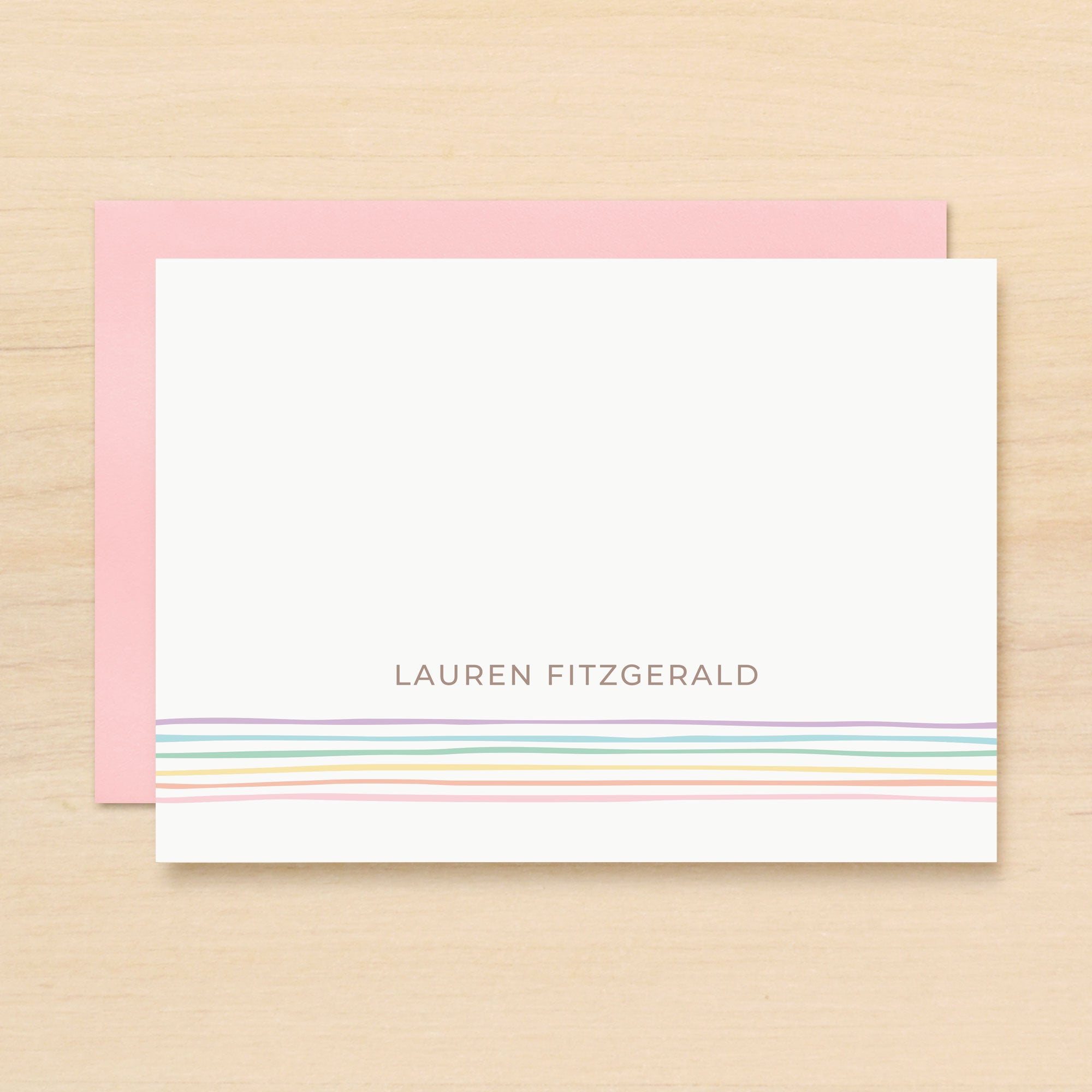 Glow Personalized Stationery