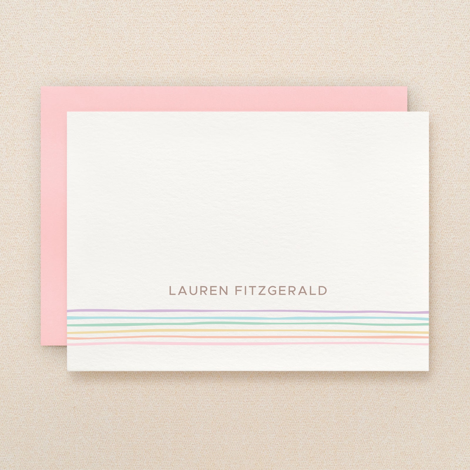 Glow Personalized Stationery