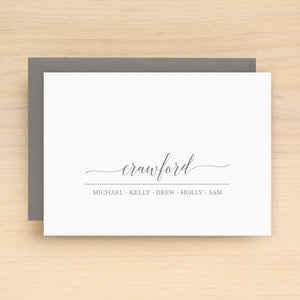 Guild Family Personalized Stationery