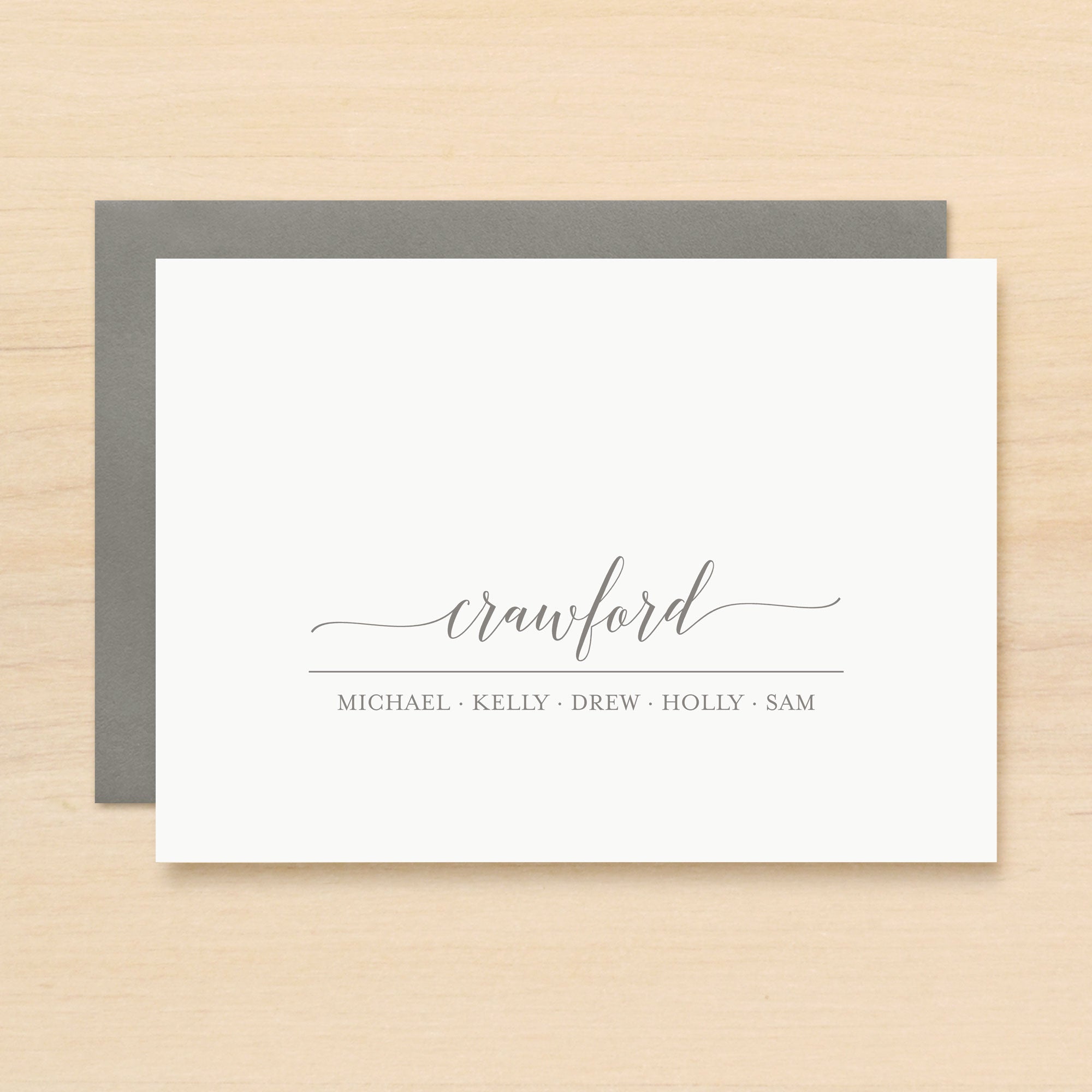 Guild Family Personalized Stationery